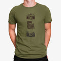 Camiseta Cámaras Fotográfica Vintage