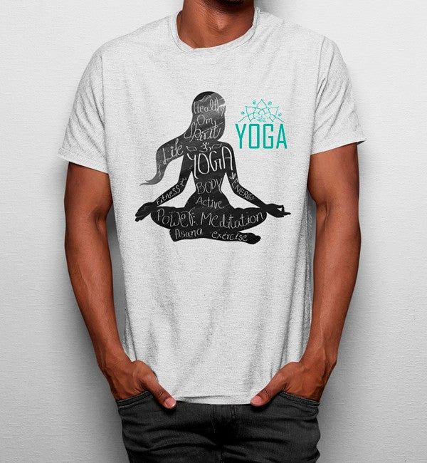 Camiseta Chica Yoga Meditar