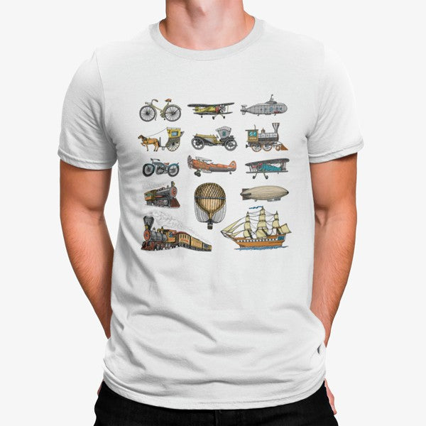 Camiseta Transportes Antiguos