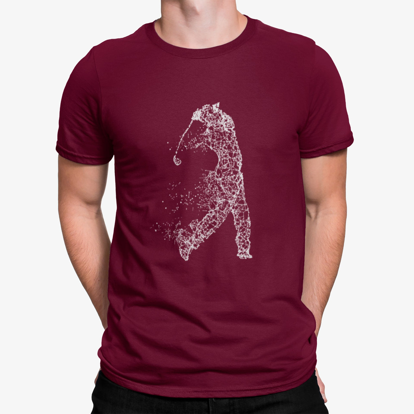 Camiseta Golfista Jugando