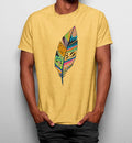 Camiseta Pluma Colorida