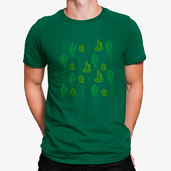 Camiseta Cactus Verdes Naturaleza