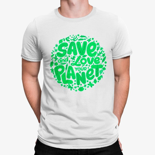 Camiseta Salva y Ama Tu Planeta
