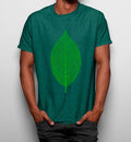 Camiseta Hoja Minimalista