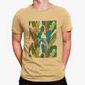 Camiseta Hojas Coloridas Artísticas