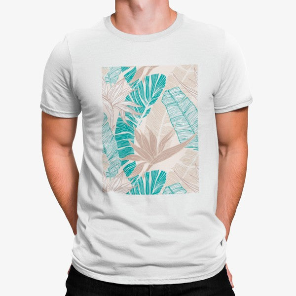 Camiseta Hojas Palmeras