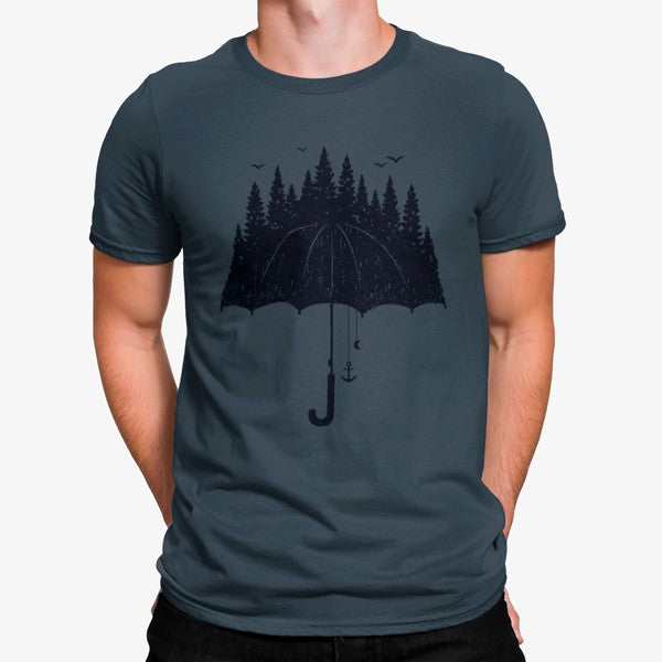 Camiseta Paraguas Naturaleza Bosque