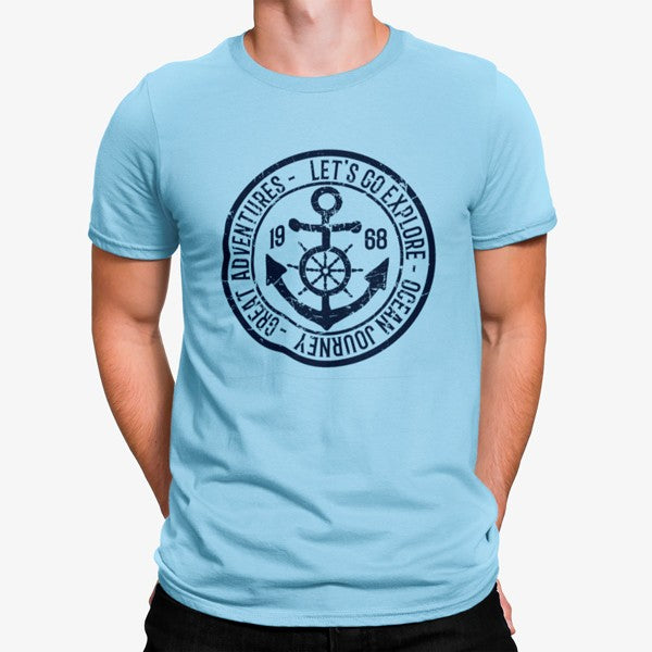 Camiseta Ancla Explorar Mar