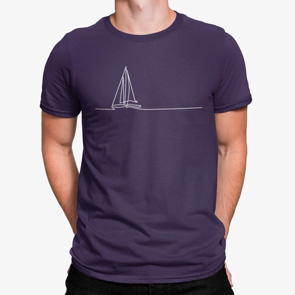 Camiseta Vela Minimalista