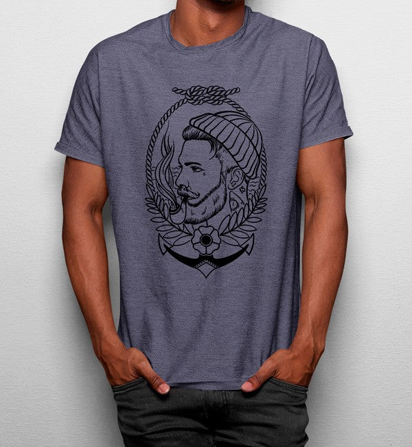 Camiseta Cuerda Ancla Capitán
