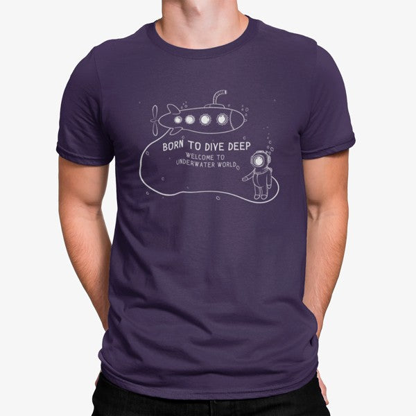 Camiseta Submarino Nacido para Bucear