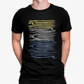 Camiseta Olas Minimalista