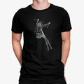 Camiseta Esqui Líneas Minimalista