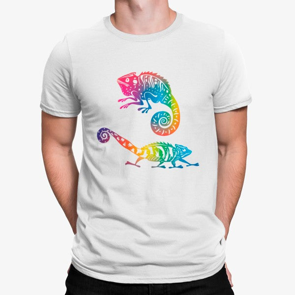 Camiseta Camaleón Arcoiris