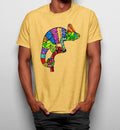 Camiseta Camaleón Colores en Tronco
