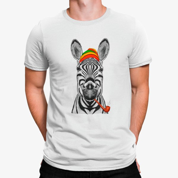Camiseta Cebra Hippie Pipa