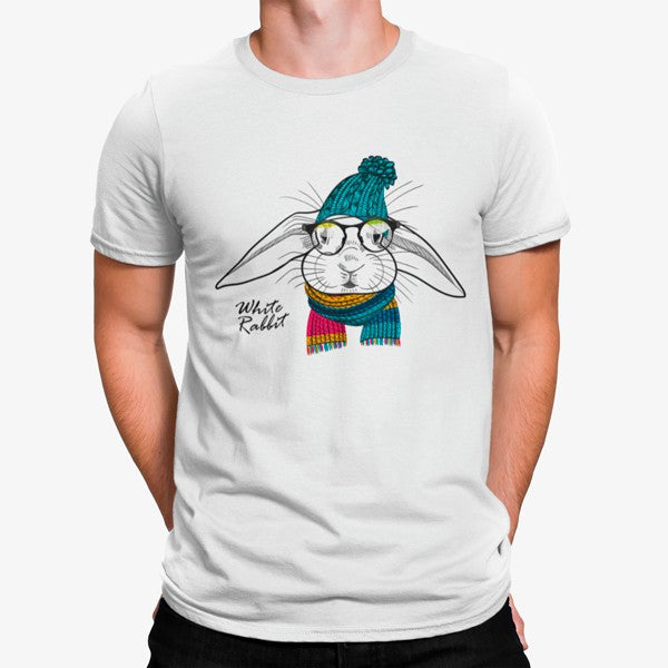 Camiseta Conejo Blanco Divertido