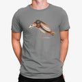 Camiseta Cuervo Pájaro Acuarela