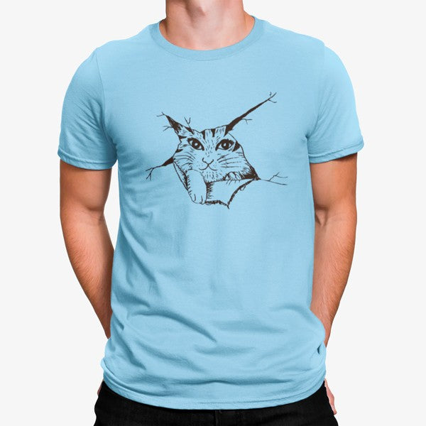 Camiseta Gato Ojeando