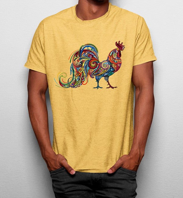 Camiseta Gallo Artístico