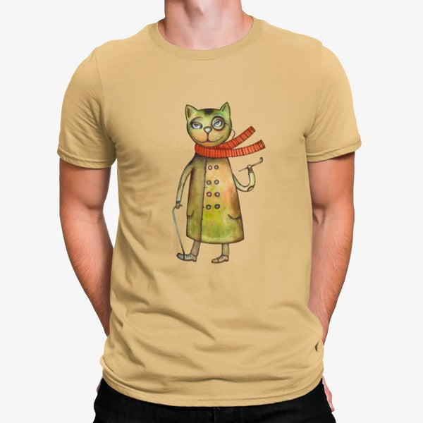 Camiseta Gato a Fumar