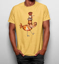 Camiseta Gallo Divertido Pintura