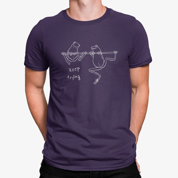 Camiseta Sigue Intentando Ranas
