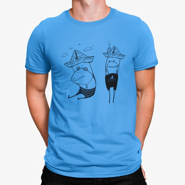 Camiseta Ranas Barco de Papel