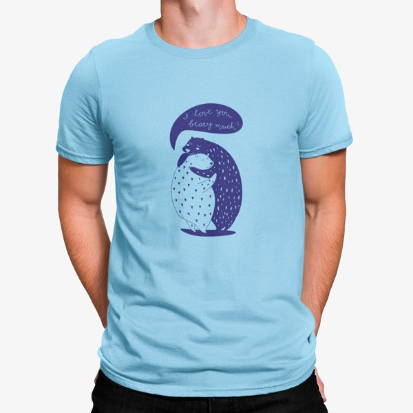 Camiseta Osos Enamorados Abrazo