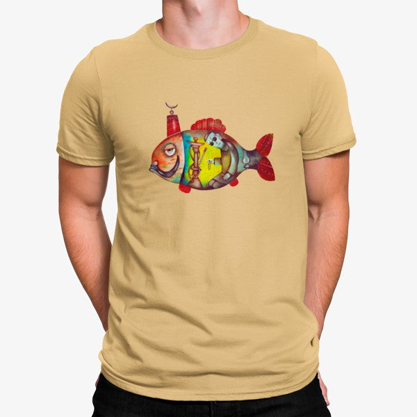 Camiseta Pece Pescado Arabe Shisha