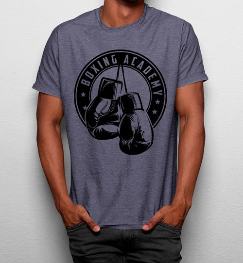 Camiseta Academia De Boxeo Guantes