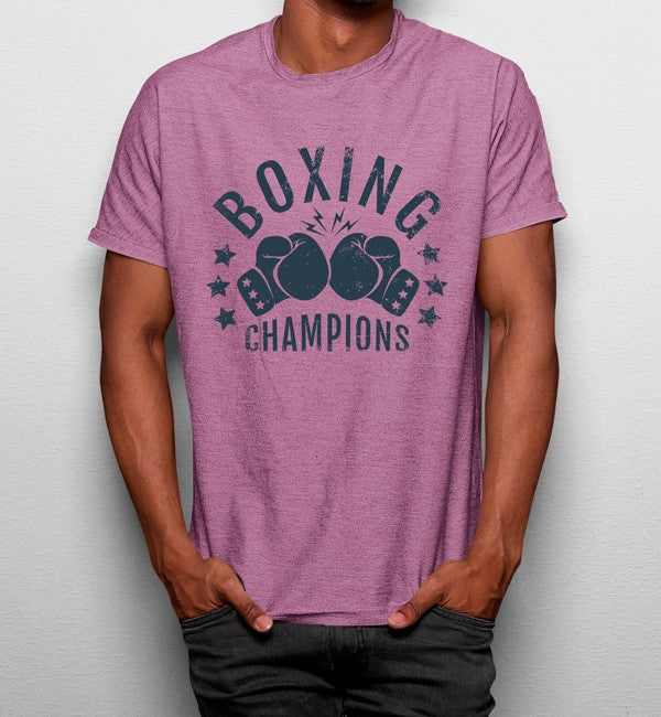 Camiseta Boxeo Guantes Campeones