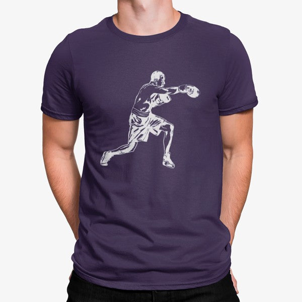 Camiseta Boxer Luchando