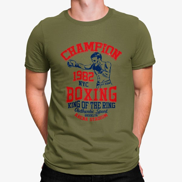 Camiseta Campeón Boxer Vintage Brooklyn