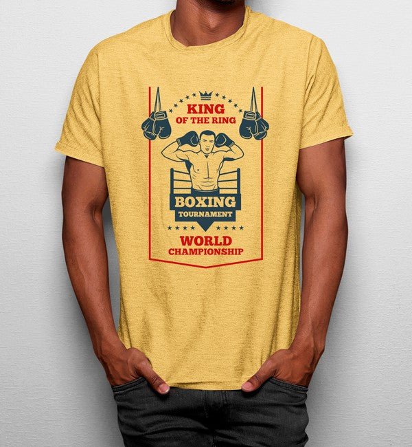 Camiseta Campeonato Mundial Boxeo Boxer