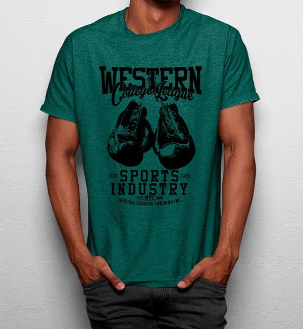 Camiseta Western Boxeo Guantes