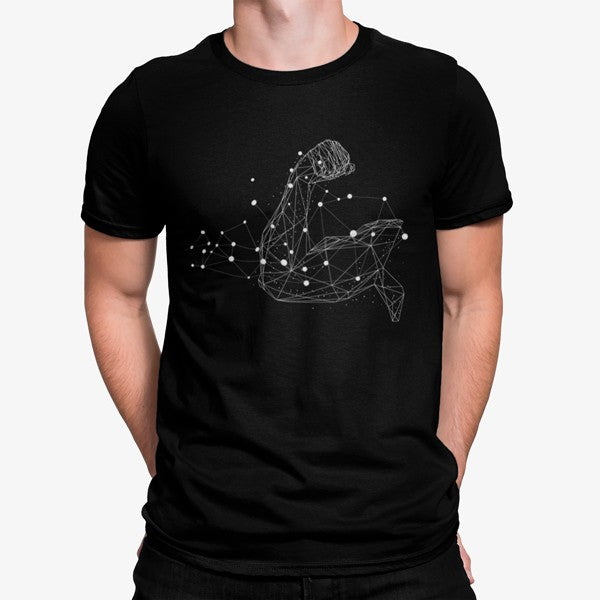 Camiseta Brazo Dibujo Minimalista
