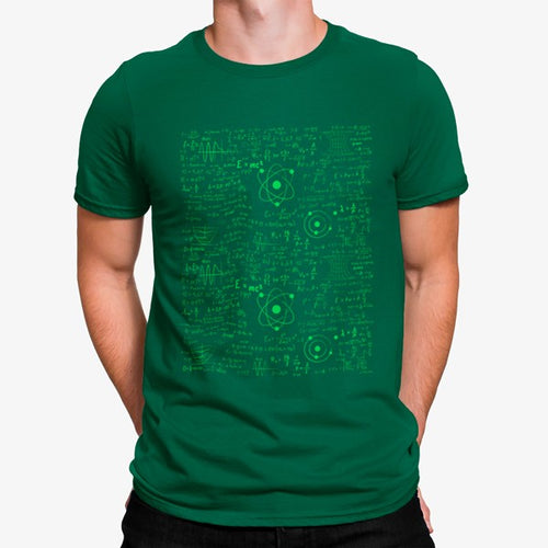 Camiseta Átomos Ciencias Dibujo