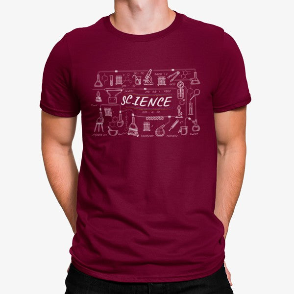 Camiseta Ciencias Dibujo