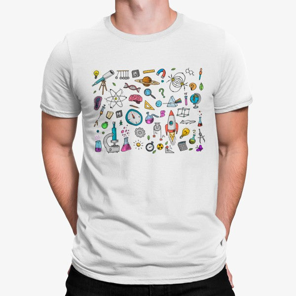 Camiseta Espacio Colorido Divertido Ciencias