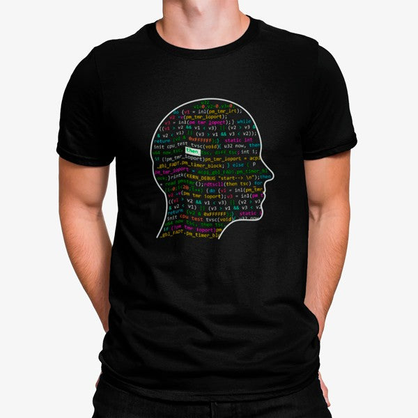 Camiseta Mente Progamación De Ordenadores
