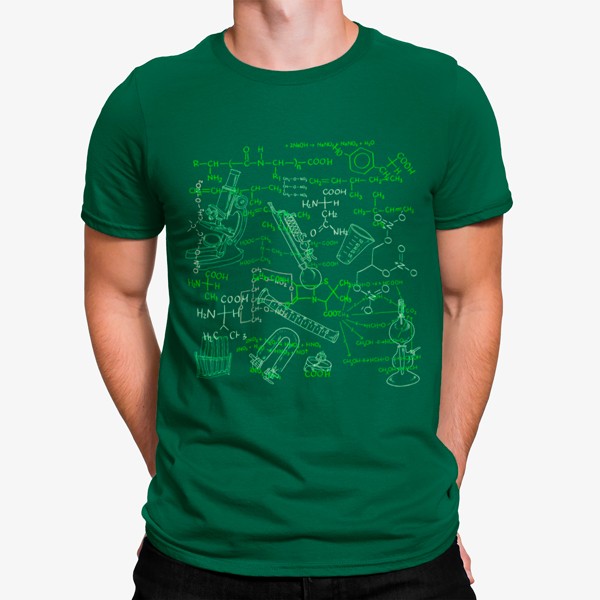 Camiseta Química Dibujo