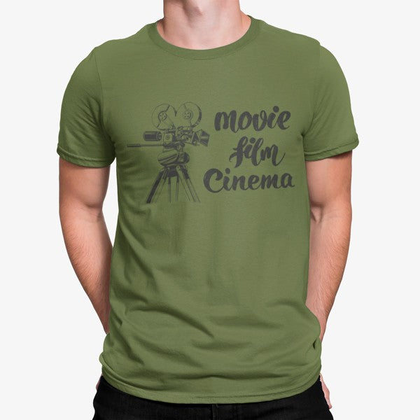 Camiseta Cámara Cinta Cine