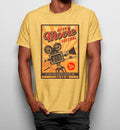 Camiseta Cartel Cine Cámara Vintage