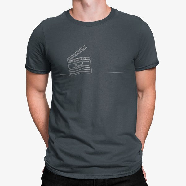 Camiseta Claqueta Acción Minimalista