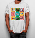 Camiseta Iconos Cinema 3D