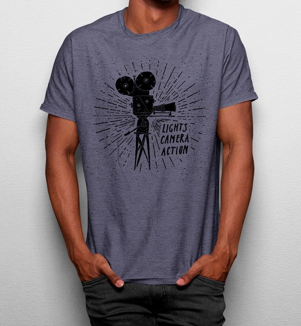 Camiseta Luces Cámara Acción