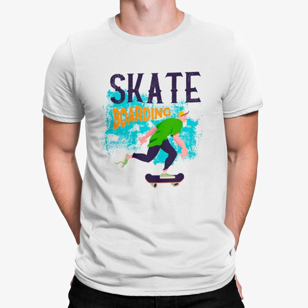 Camiseta Skate Chico Divertido