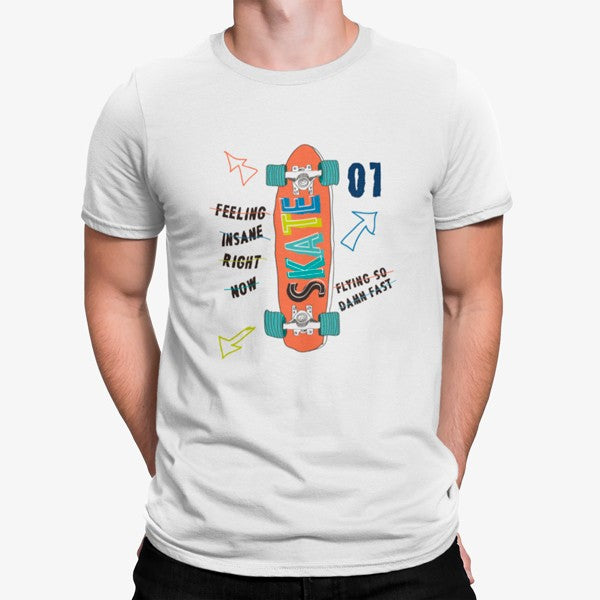 Camiseta Skate Divertido