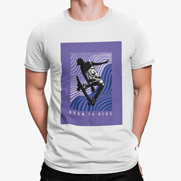 Camiseta Skate Nascido Para Montar